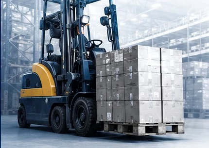 Bottle handling and forklift operations